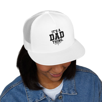 It's a Dad thing branded logo Trucker Cap – Embroidered