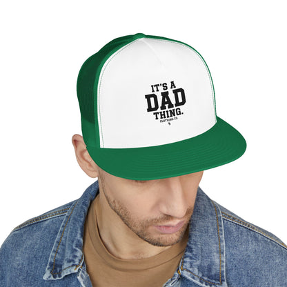 It's a Dad thing branded logo Trucker Cap – Embroidered