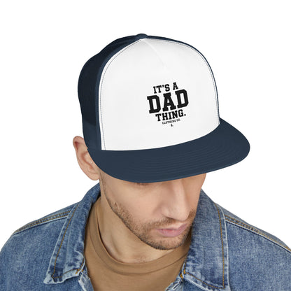 It's a Dad thing branded logo Trucker Cap – Embroidered