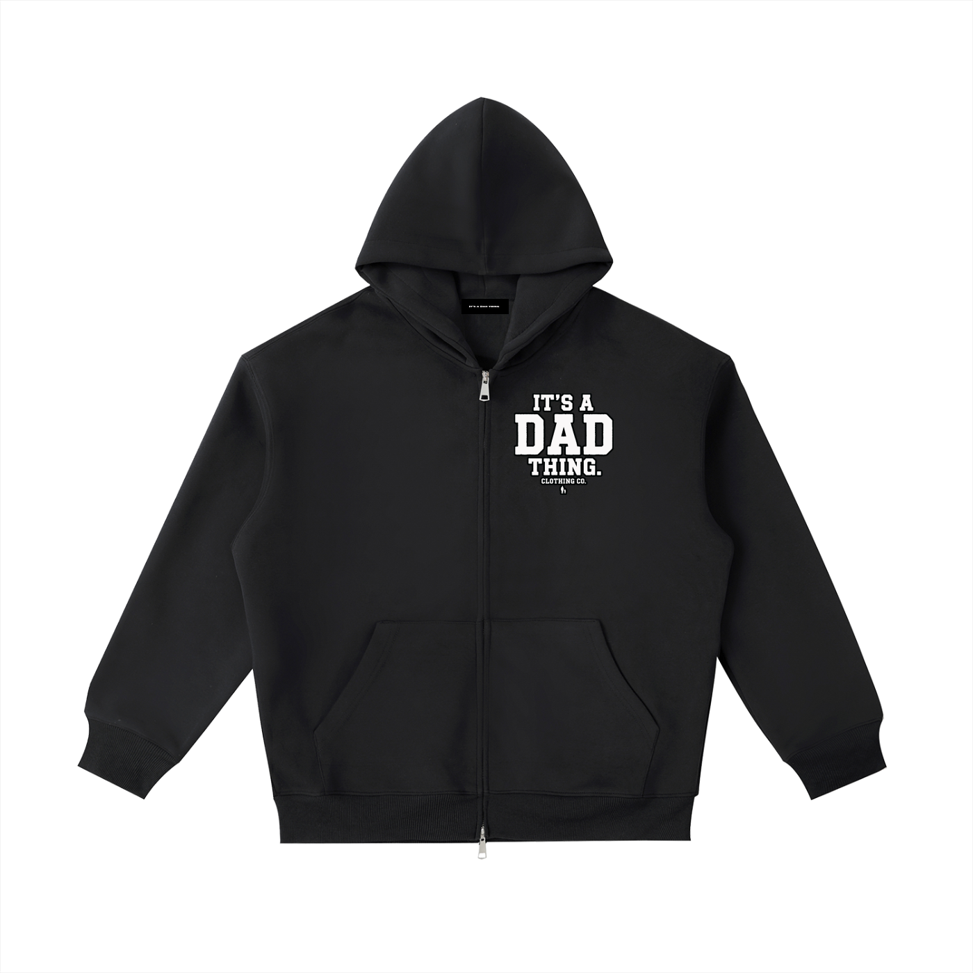 It's a Dad thing - Rad Dads Club "Anarchy" - Essential Heavyweight zip hoodie