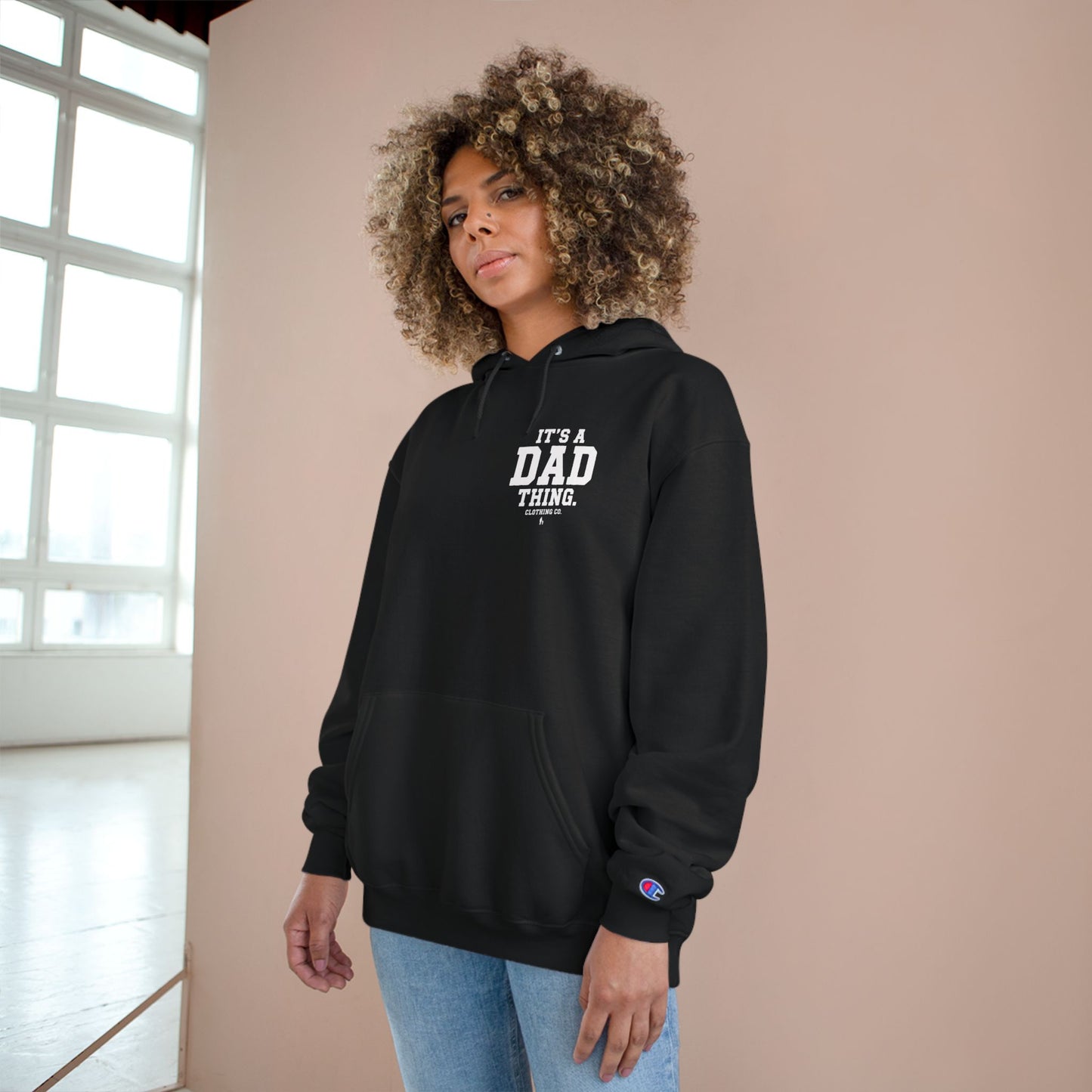 It's a Dad thing Branded Champion Hoodie