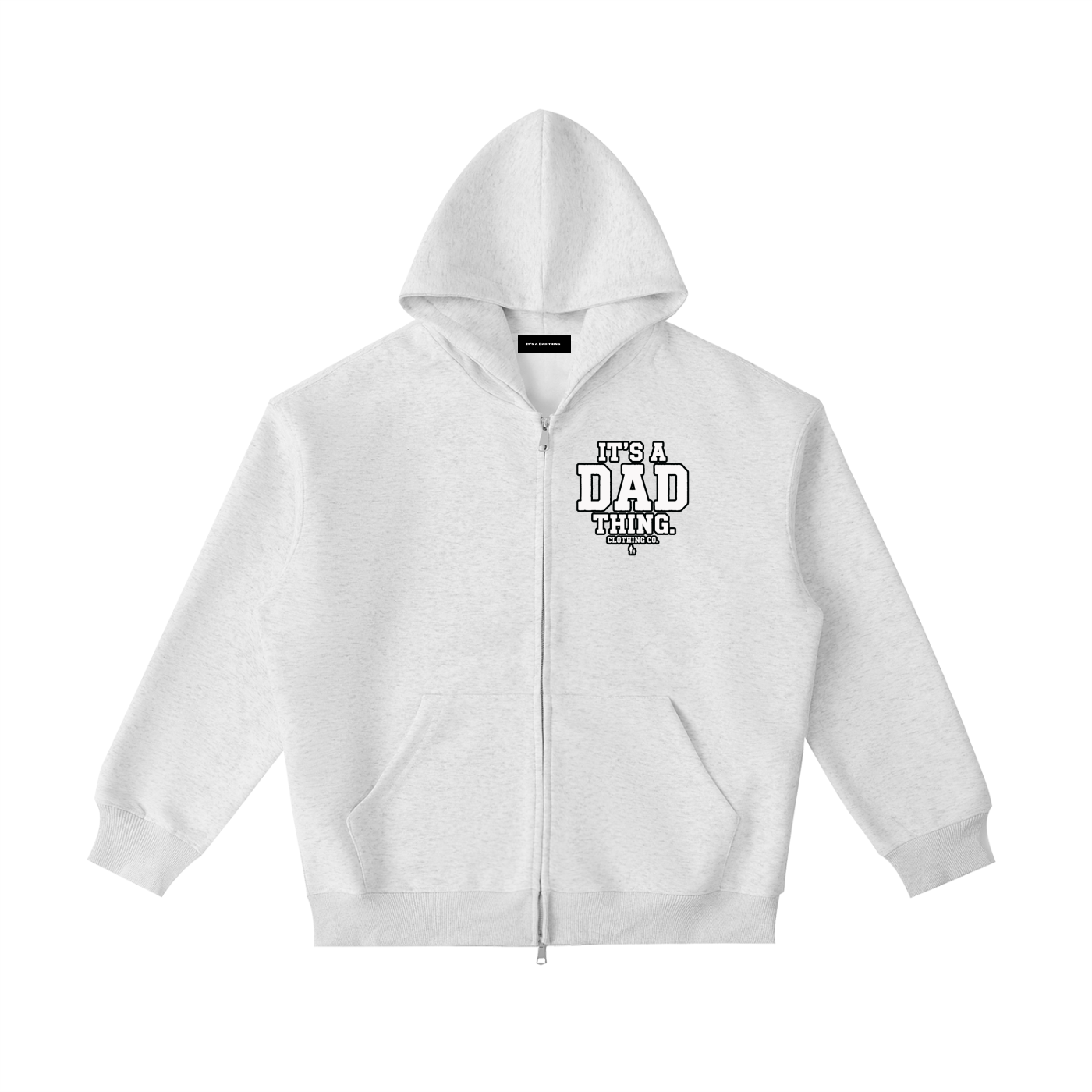It's a Dad thing - Rad Dads Club "Anarchy" - Essential Heavyweight zip hoodie