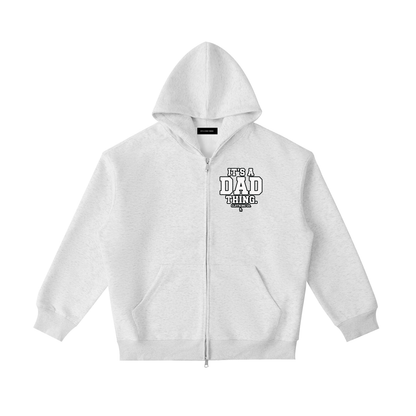It's a Dad thing - Rad Dads Club "Anarchy" - Essential Heavyweight zip hoodie