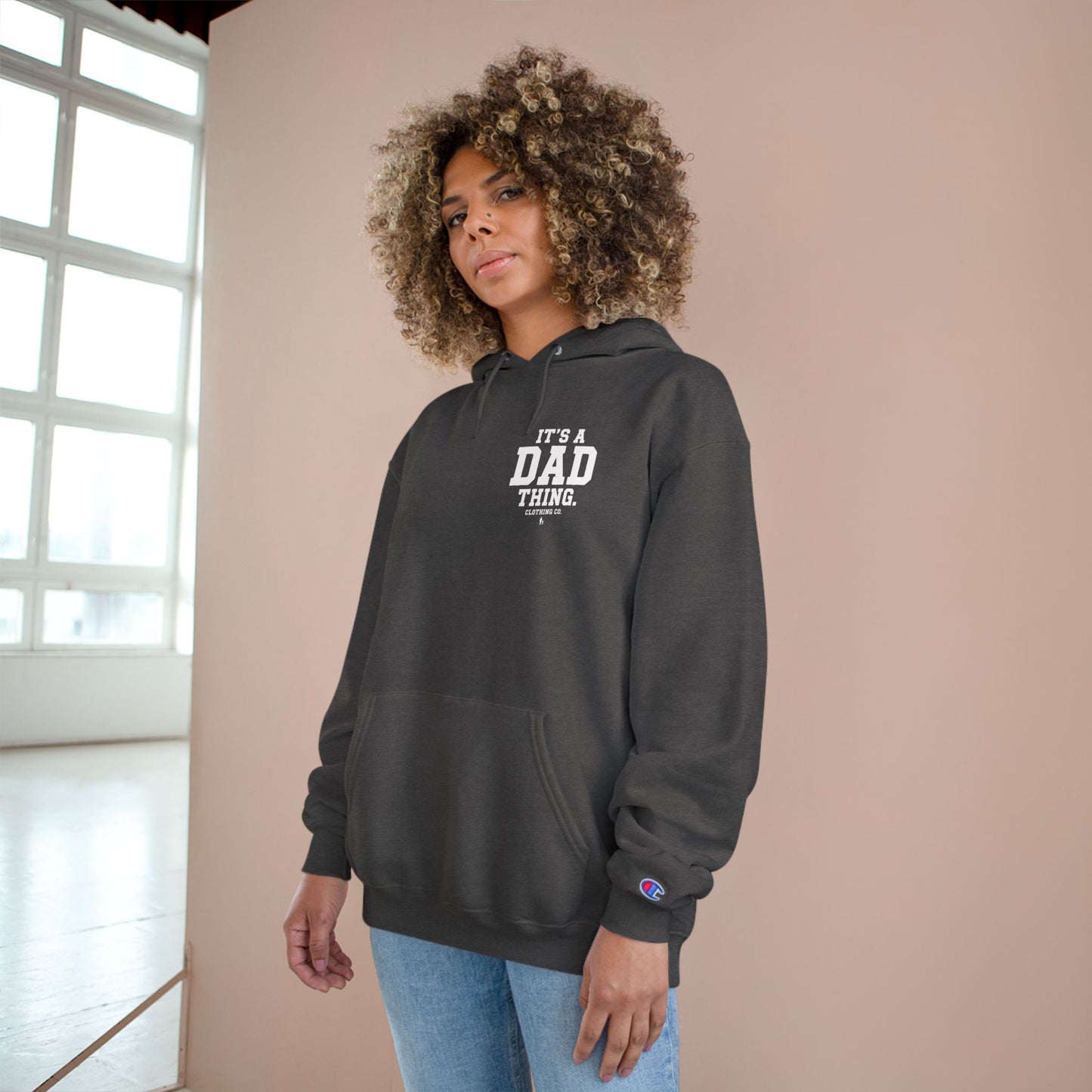 It's a Dad thing Branded Champion Hoodie