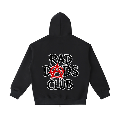 It's a Dad thing - Rad Dads Club "Anarchy" - Essential Heavyweight zip hoodie