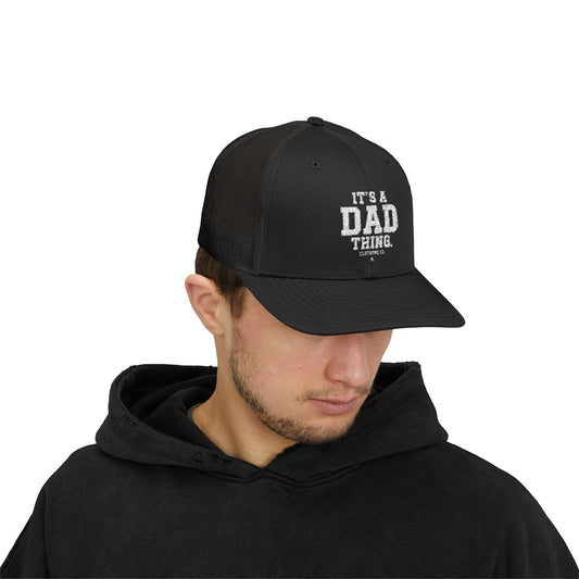 It's a Dad Thing branded logo - snap back