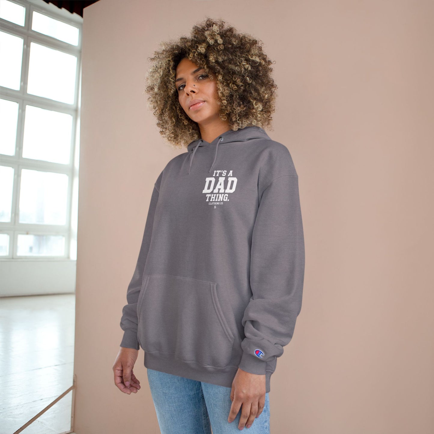 It's a Dad thing Branded Champion Hoodie