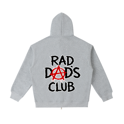 It's a Dad thing - Rad Dads Club "Anarchy" - Essential Heavyweight zip hoodie