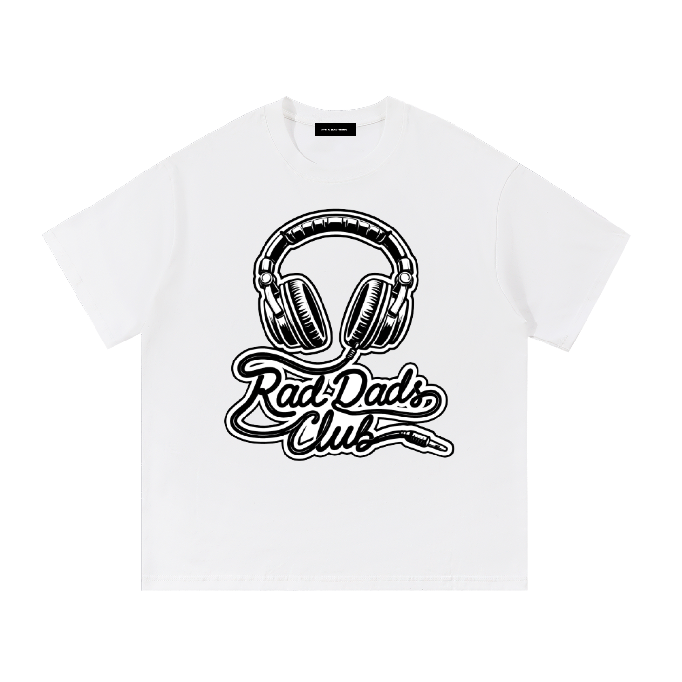 "Listen up!" - Rad Dads collection - Essential Cotton T-Shirt